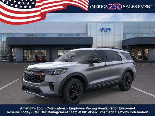 Carbonized Gray Metallic 2026 Ford Explorer Tremor
