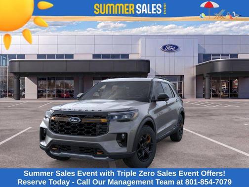 Carbonized Gray Metallic 2026 Ford Explorer Tremor