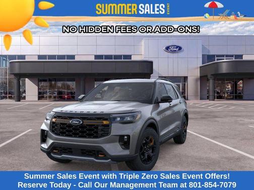 Carbonized Gray Metallic 2026 Ford Explorer Tremor