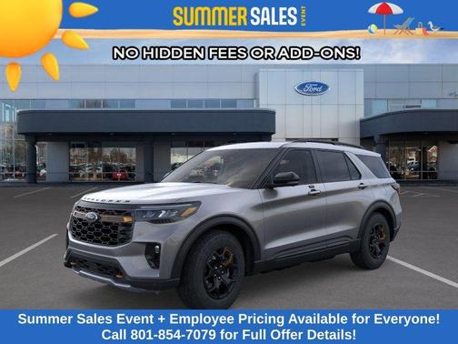 Carbonized Gray Metallic 2026 Ford Explorer Tremor