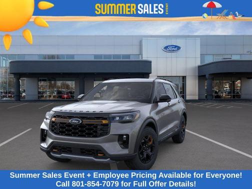 Carbonized Gray Metallic 2026 Ford Explorer Tremor