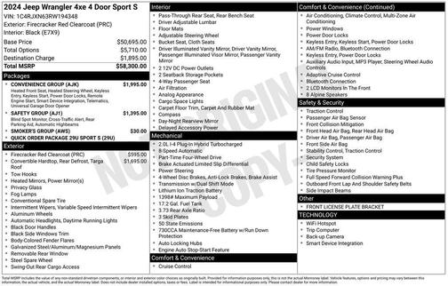 2024 Jeep Wrangler 4xe Sport S