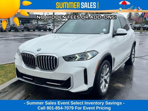 Mineral White Metallic 2024 BMW X5 xDrive40i