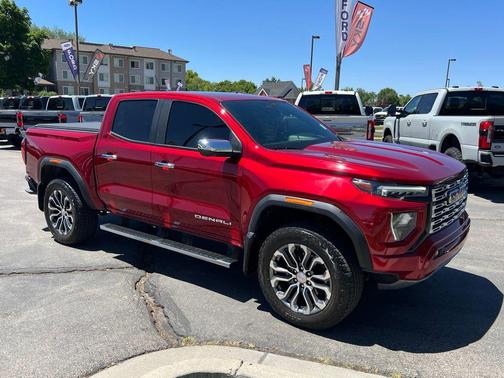 Red 2024 GMC Canyon Denali