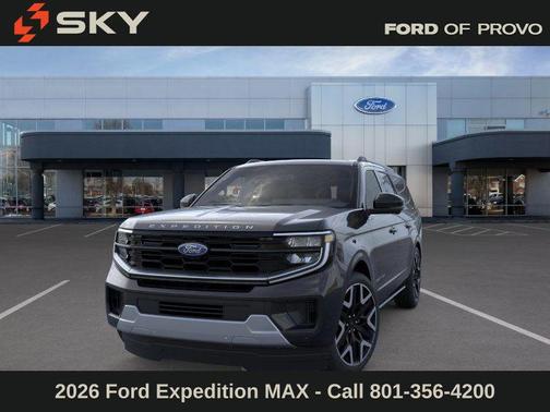 AGATE BLACK METALLIC 2026 Ford Expedition Max Platinum