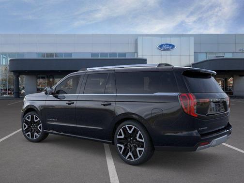 AGATE BLACK METALLIC 2026 Ford Expedition Max Platinum