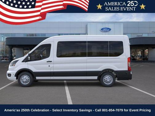 OXFORD WHITE 2026 Ford Transit-350 XLT