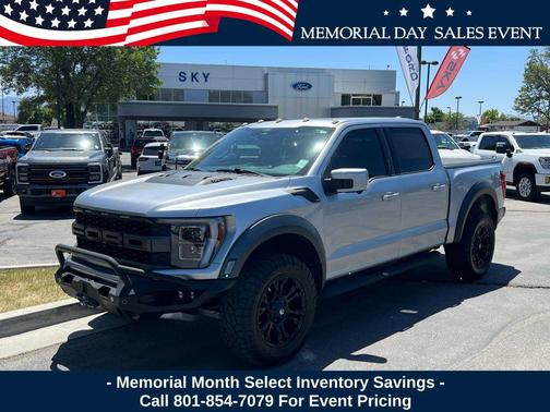 Silver Metallic 2022 Ford F-150 Raptor