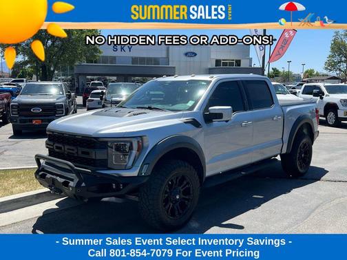 Silver Metallic 2022 Ford F-150 Raptor