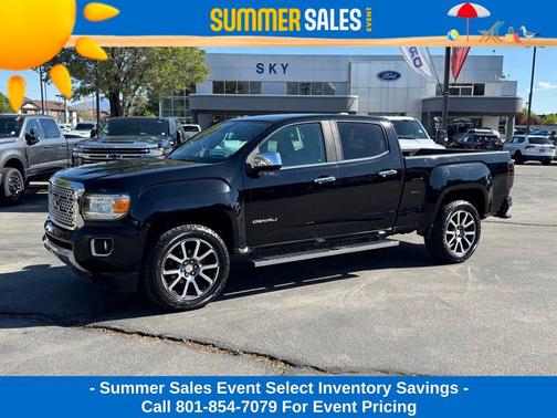 Onyx Black 2017 GMC Canyon Denali
