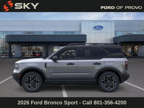 CARBONIZED GRAY METALLIC 2026 Ford Bronco Sport Outer Banks
