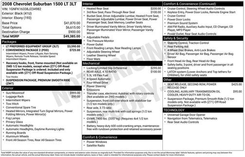 2008 Chevrolet Suburban 1500 LT