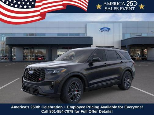 AGATE BLACK METALLIC 2026 Ford Explorer ST
