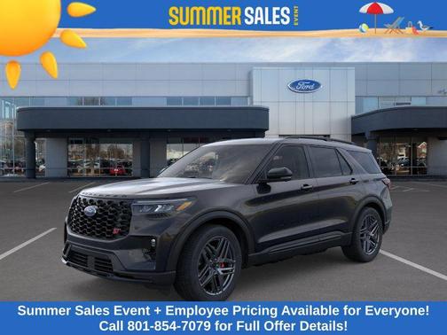 AGATE BLACK METALLIC 2026 Ford Explorer ST
