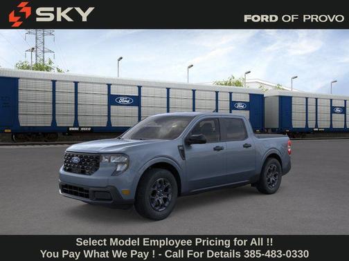 Azure Gray Metallic Tri-Coat 2026 Ford Maverick XLT