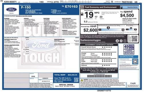 Oxford White 2026 Ford F-150 XLT