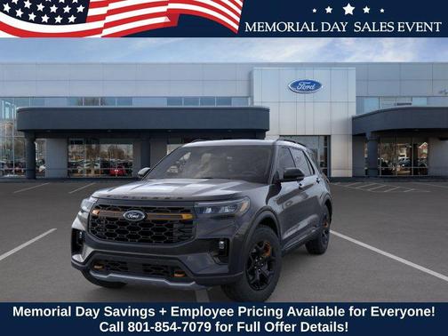 AGATE BLACK METALLIC 2026 Ford Explorer Tremor