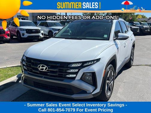 Creamy White Pearl 2025 Hyundai TUCSON Hybrid SEL Convenience