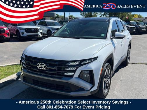 Creamy White Pearl 2025 Hyundai TUCSON Hybrid SEL Convenience