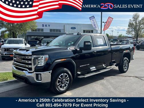 Onyx Black 2023 GMC Sierra 3500 SLE