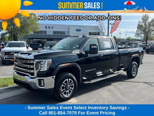 Onyx Black 2023 GMC Sierra 3500 SLE
