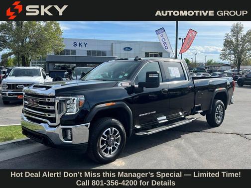 Onyx Black 2023 GMC Sierra 3500 SLE