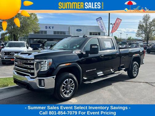 Onyx Black 2023 GMC Sierra 3500 SLE