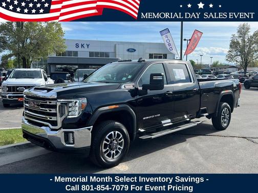 Onyx Black 2023 GMC Sierra 3500 SLE