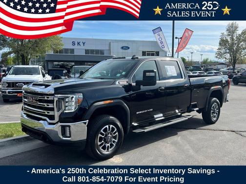Onyx Black 2023 GMC Sierra 3500 SLE