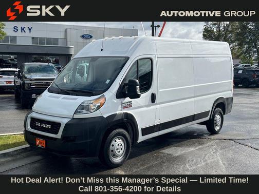 Bright White Clearcoat 2019 RAM ProMaster 2500 High Roof