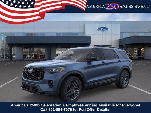 Vapor Blue Metallic 2026 Ford Explorer ST