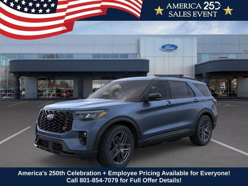 Vapor Blue Metallic 2026 Ford Explorer ST