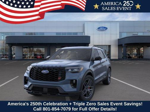 Vapor Blue Metallic 2026 Ford Explorer ST