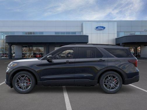 AGATE BLACK METALLIC 2026 Ford Explorer ST