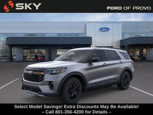 CARBONIZED GRAY METALLIC 2026 Ford Explorer Tremor