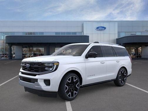 Star White Metallic Tri-Coat 2026 Ford Expedition Platinum