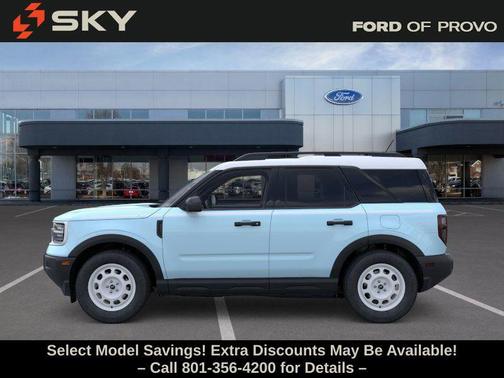 Robins Egg Blue 2026 Ford Bronco Sport Heritage