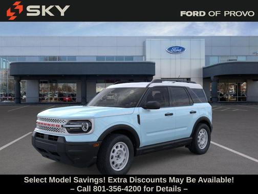 Robins Egg Blue 2026 Ford Bronco Sport Heritage