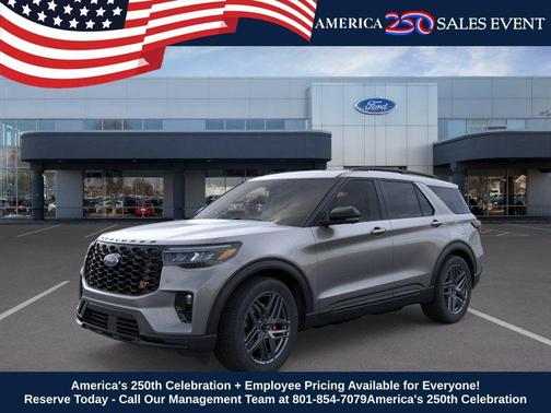 CARBONIZED GRAY METALLIC 2026 Ford Explorer ST