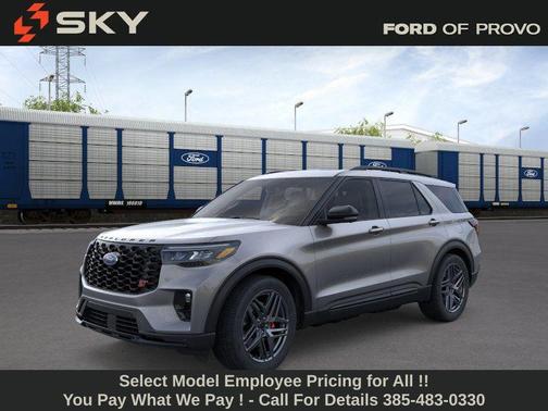 Carbonized Gray Metallic 2026 Ford Explorer ST