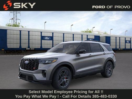 Carbonized Gray Metallic 2026 Ford Explorer ST