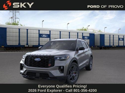 Carbonized Gray Metallic 2026 Ford Explorer ST