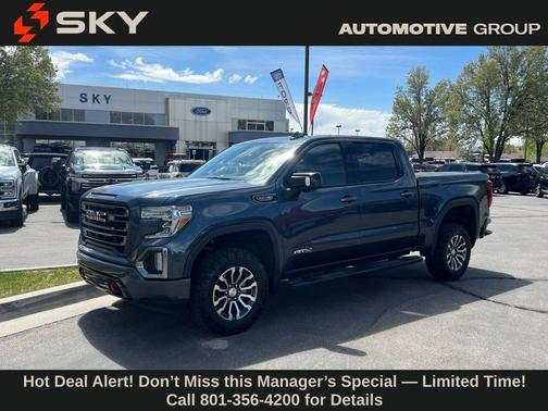 Dark Sky Metallic 2020 GMC Sierra 1500 AT4