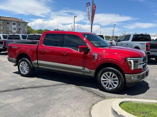Rapid Red Metallic Tinted Clearcoat 2025 Ford F-150 King Ranch
