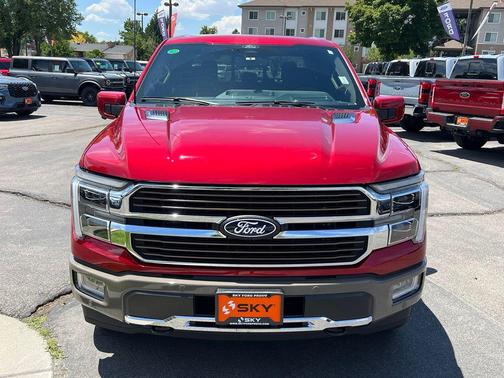 Rapid Red Metallic Tinted Clearcoat 2025 Ford F-150 King Ranch