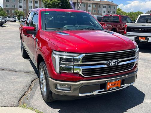 Rapid Red Metallic Tinted Clearcoat 2025 Ford F-150 King Ranch