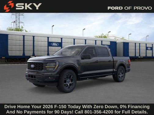 Agate Black Metallic 2026 Ford F-150 STX