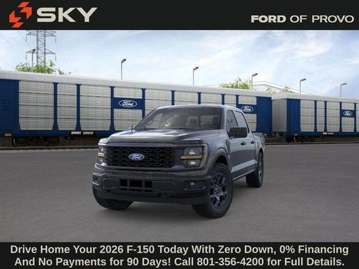 Agate Black Metallic 2026 Ford F-150 STX