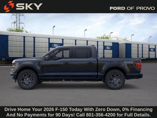 Agate Black Metallic 2026 Ford F-150 STX