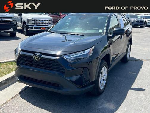 Midnight Black Metallic 2024 Toyota RAV4 LE